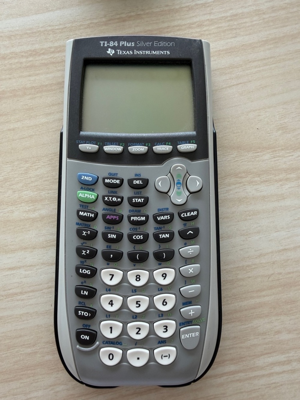 TI-84 Plus Silver Edition Graphing Calculator - Gray
